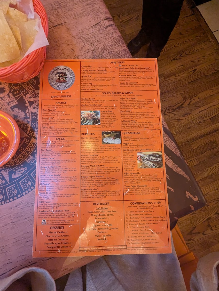 El Azteca Menu-3