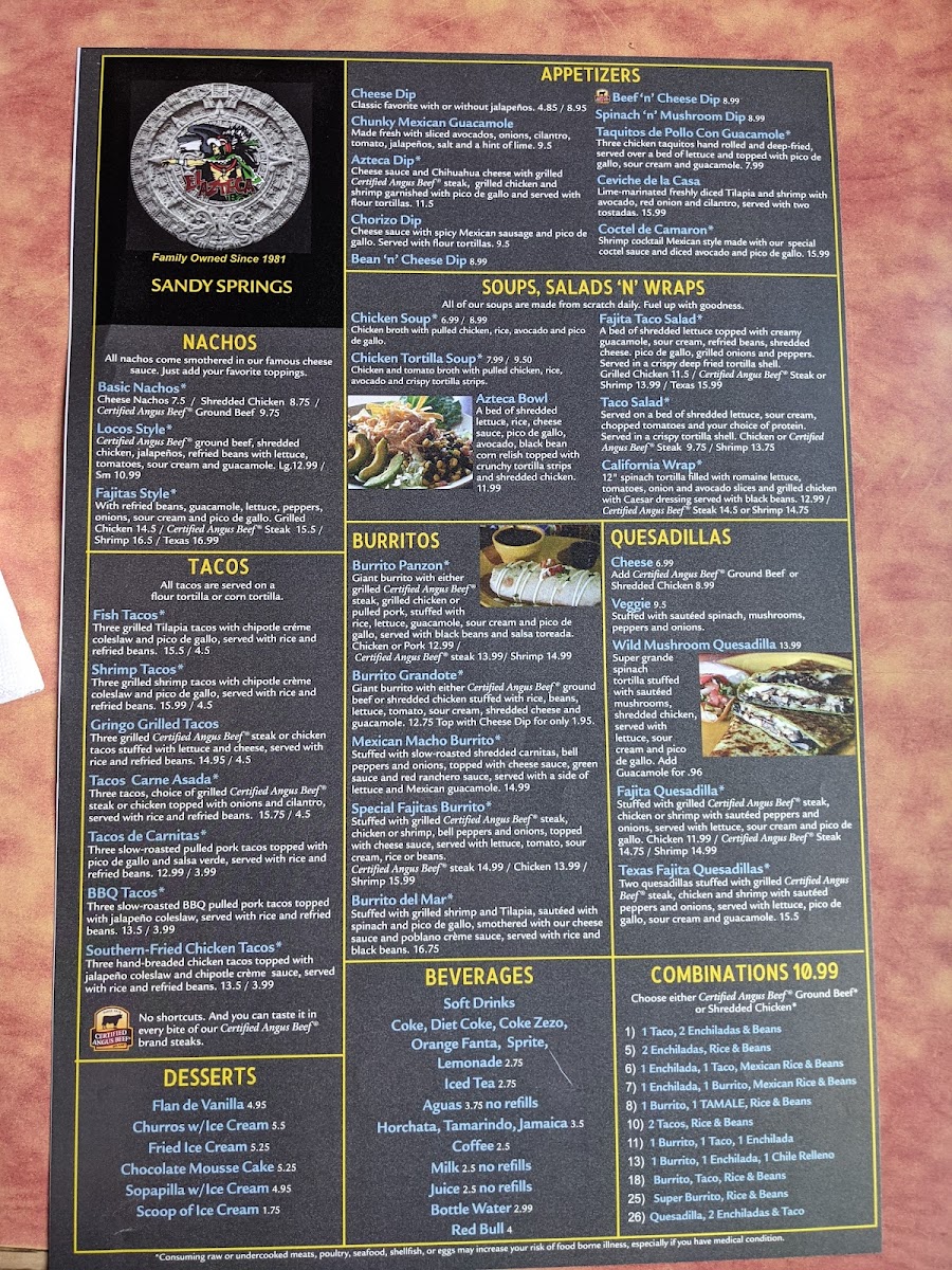 El Azteca Menu-4