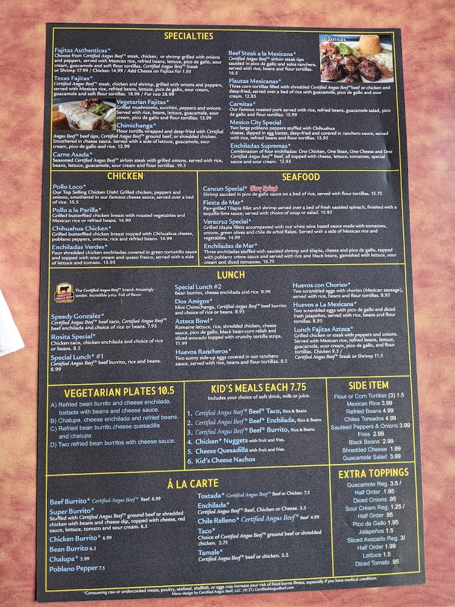 El Azteca Menu-5
