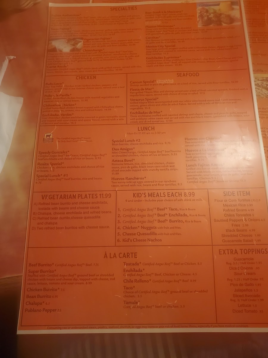 El Azteca Menu-6