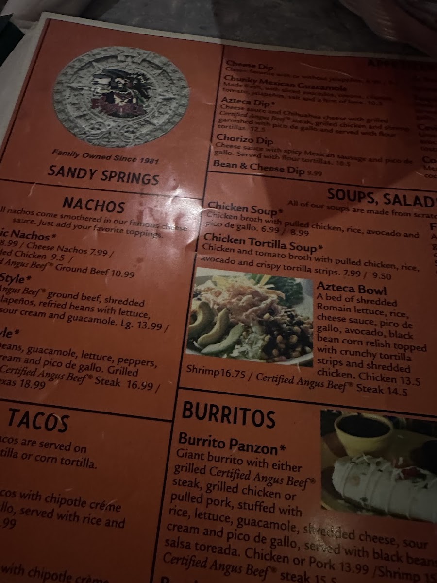 El Azteca Menu-8